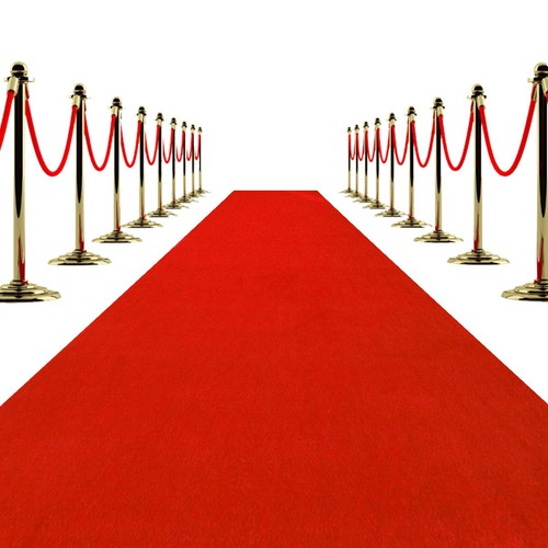 Extra thick red carpet runner - thick,