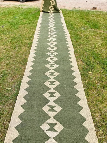 Hand woven jute wool - hand,