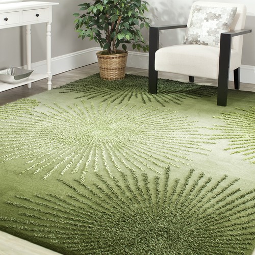 Accent rug 4 green - rug,